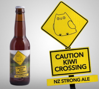 Caution Kiwi Crossing! van Het Uiltje